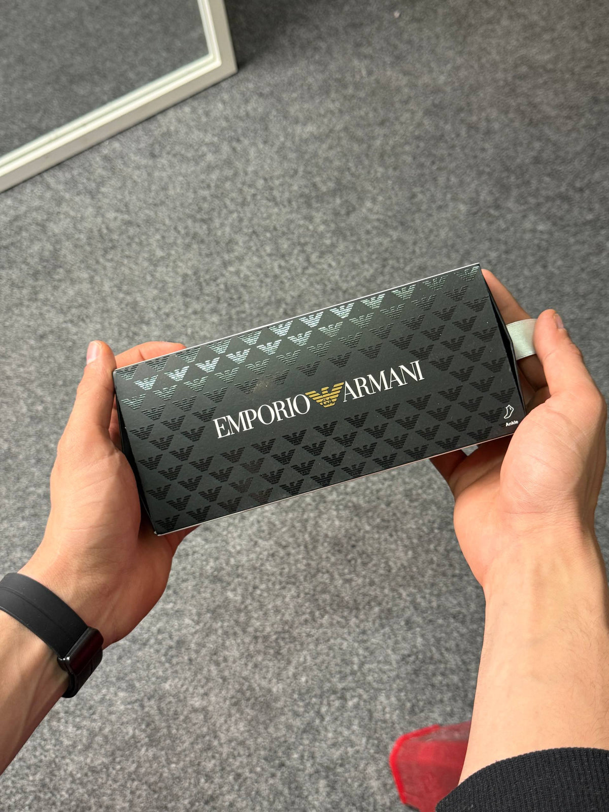 6 Armani Ankle Socks