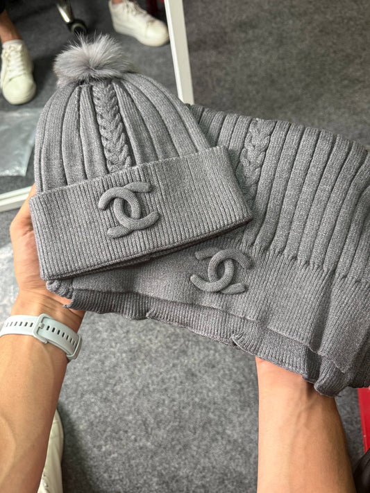 Chanel Cap/Scarf