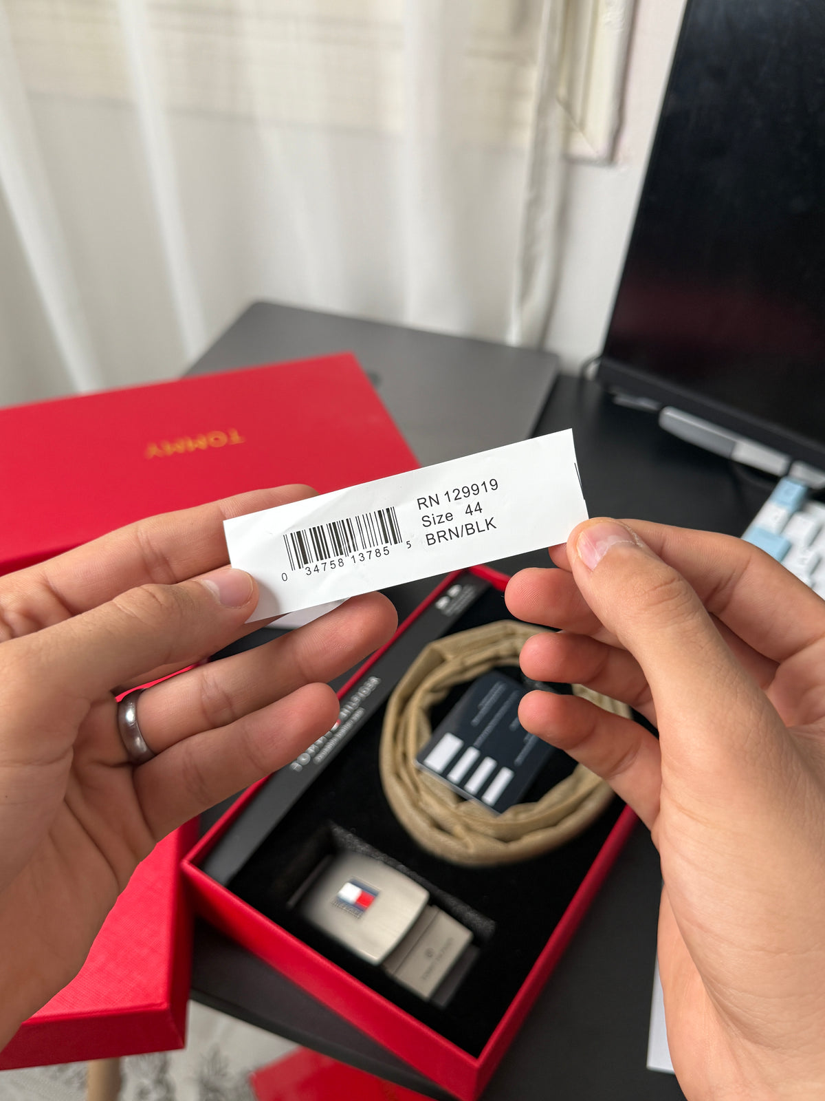 Tommy DoubleFace Belt F-3-1