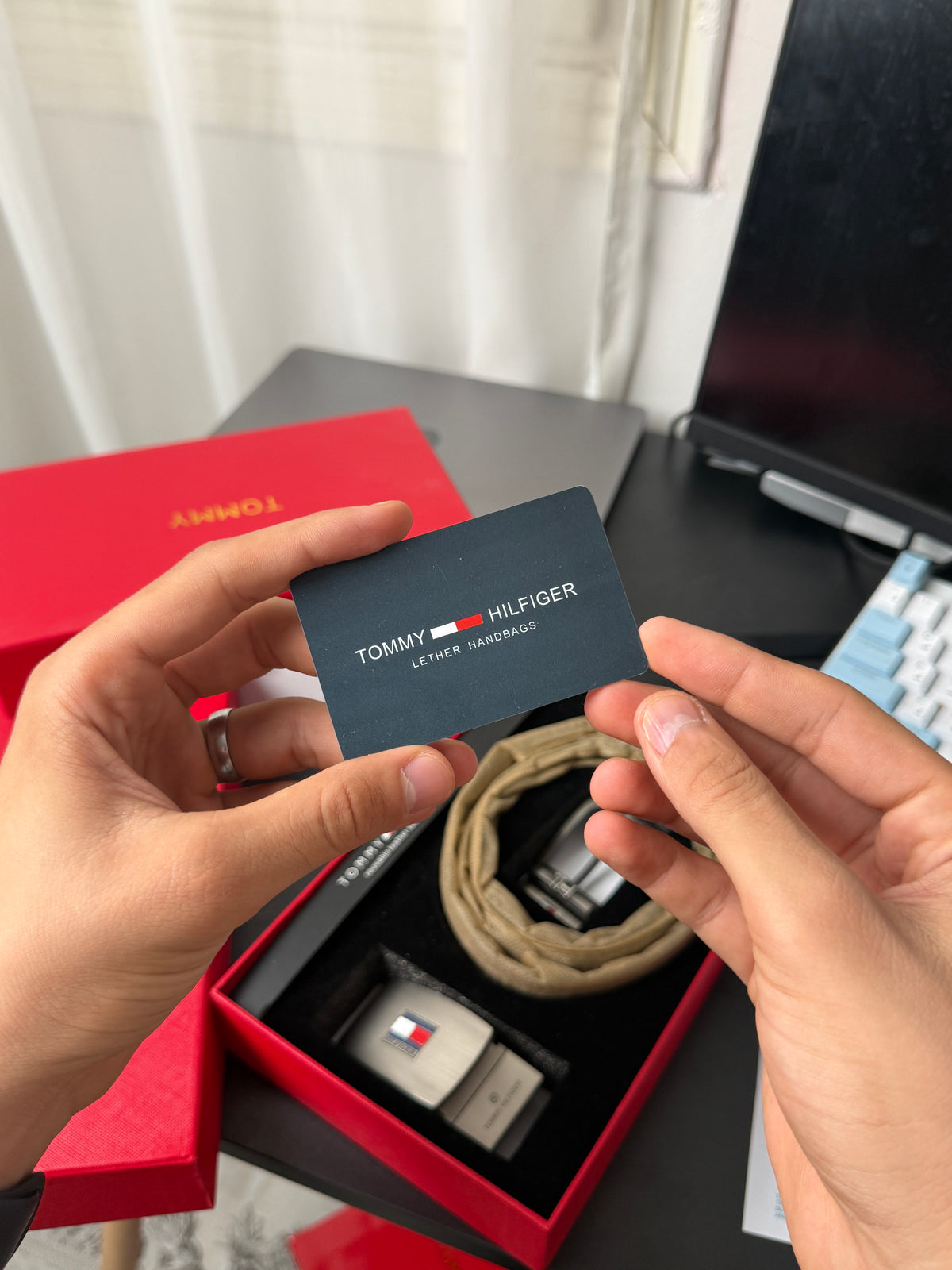 Tommy DoubleFace Belt F-3-1