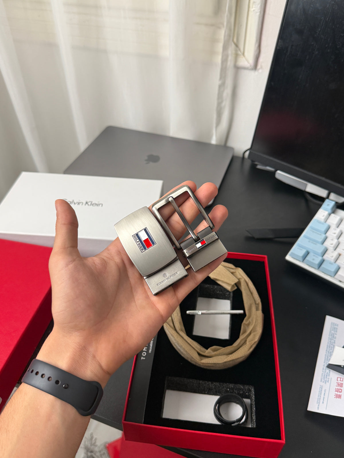 Tommy DoubleFace Belt F-3-2