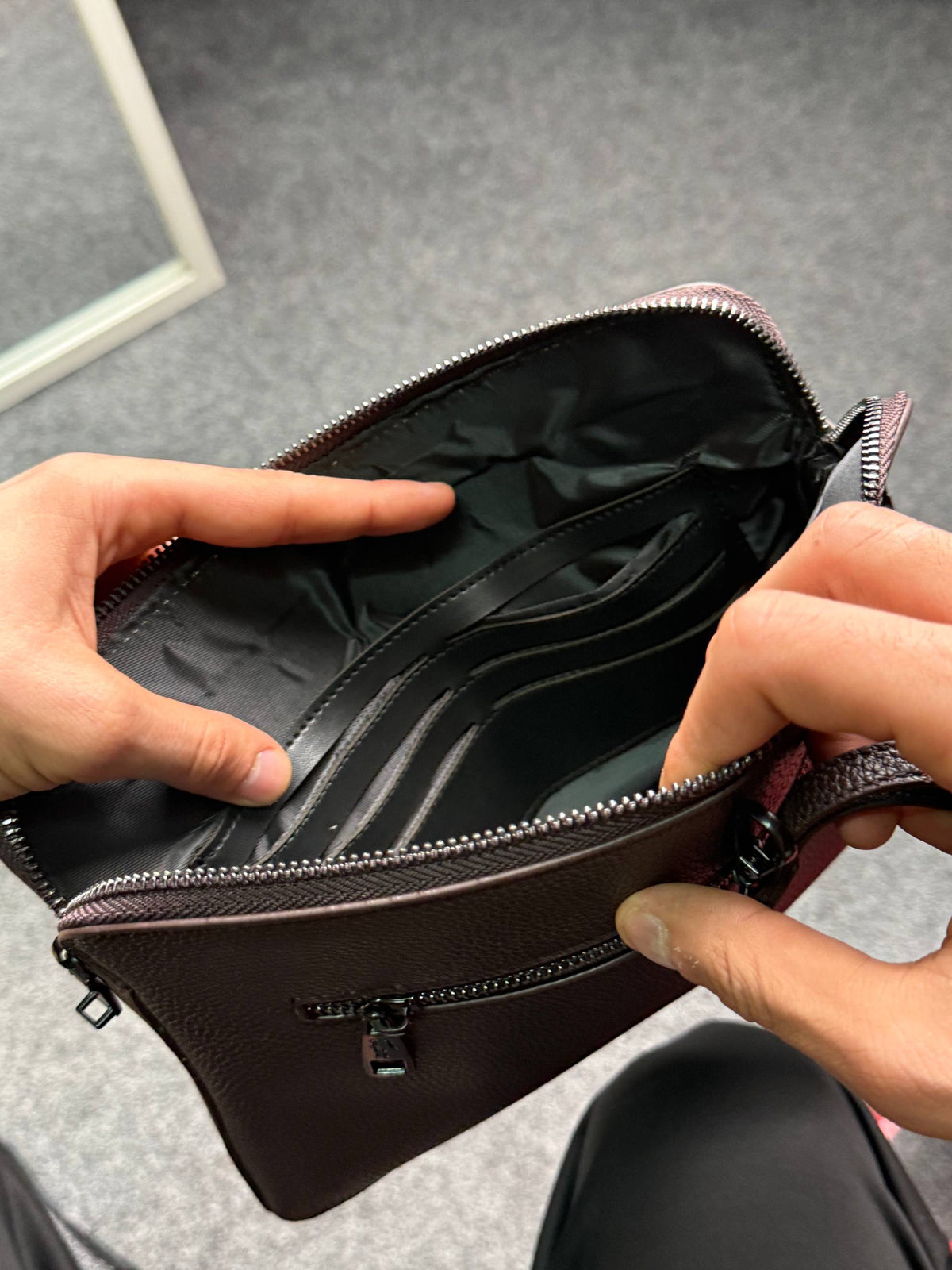 Lacoste Password Clutch